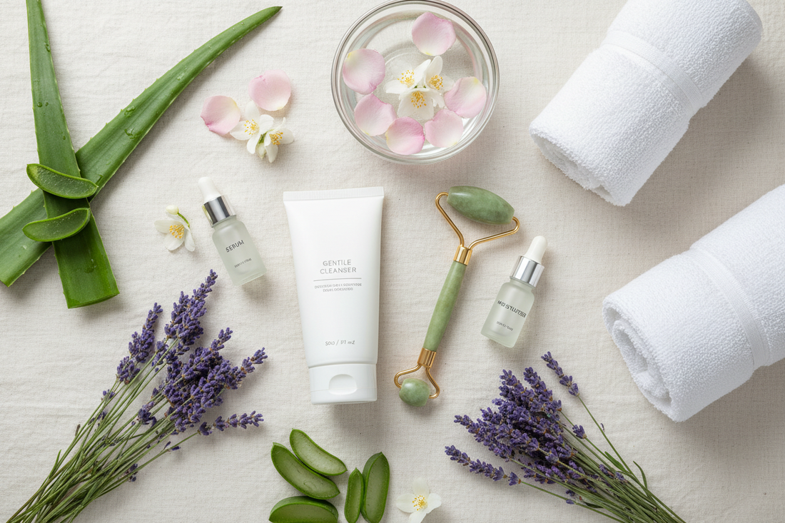 Gentle cleanser for healthy skin barrier and daily skincare routine